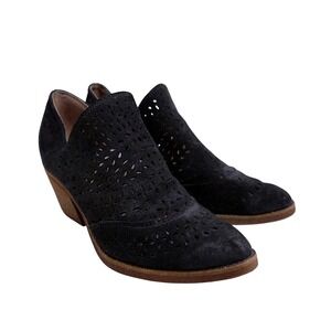 Sofft Amberly Black Suede Shoes - Size 7‎